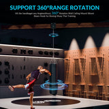 1200lb Heavy Punching Boxing Bag Hanger, 360° Beam Punching Bag Hanger, Rafter Heavy Bag Mount Hook, Punching Bag Mounting Bracket, Rotation Wall Ceiling Mount Bracket for Muay Thai,Yoga Swing,Hammock AIYOTAR