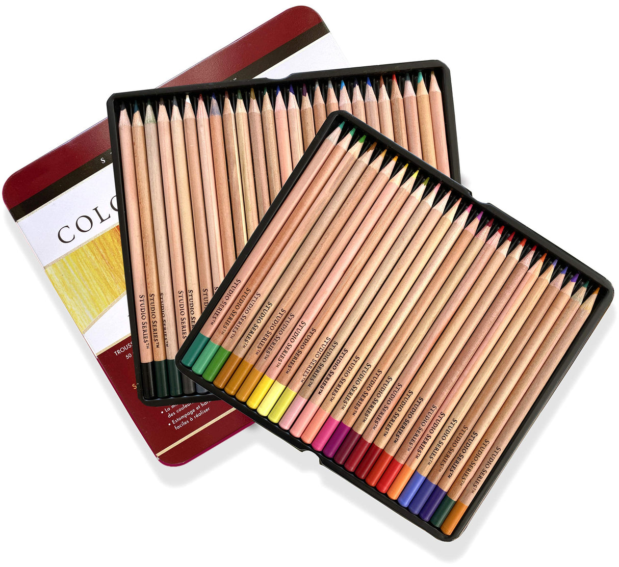 Studio Series Deluxe Colored Pencil Set (Set of 50) PETER PAUPER PRESS