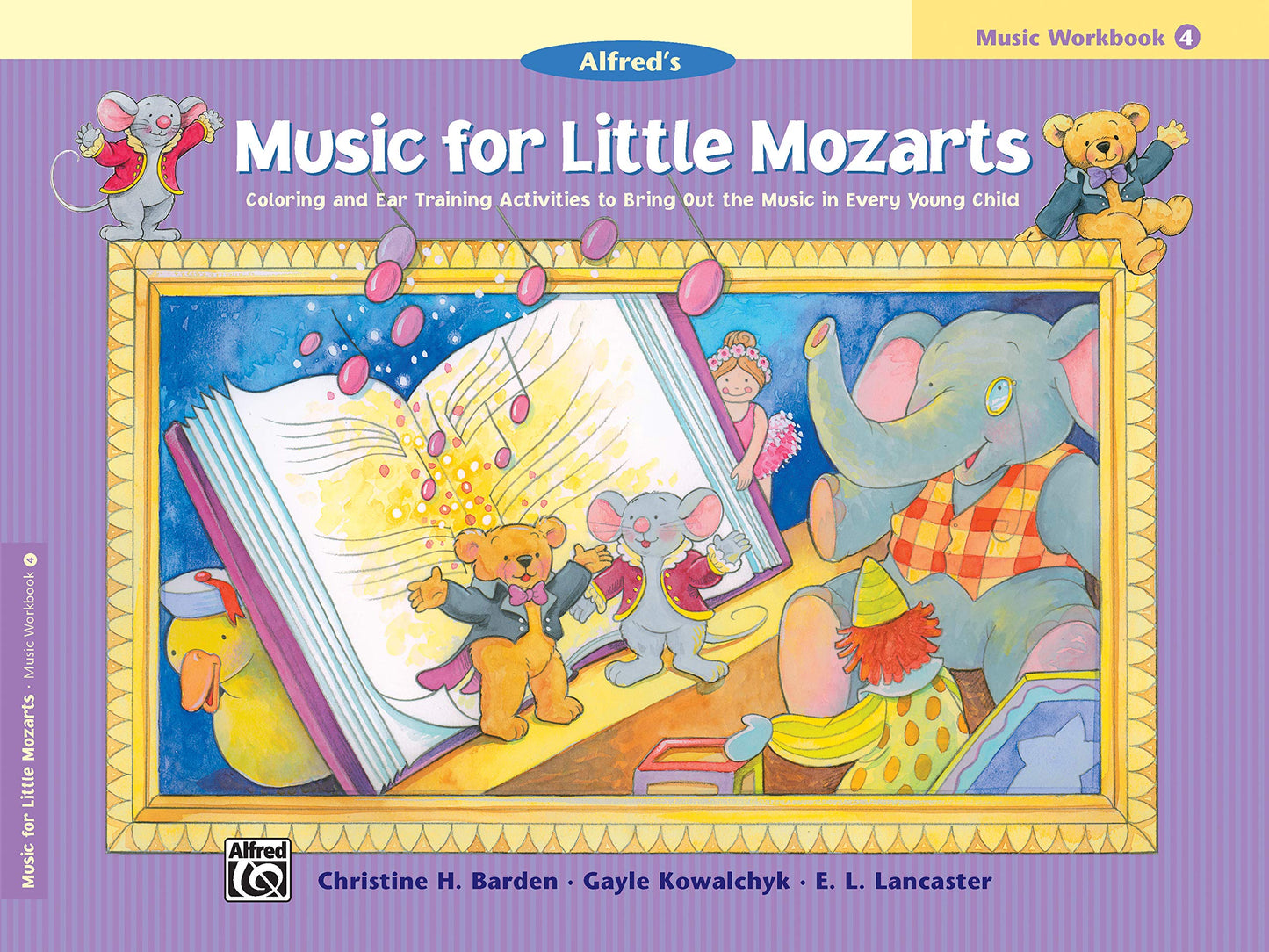 Music for Little Mozarts Music Workbook, Bk 4: Coloring and Ear Training Activities to Bring Out the Music in Every Young Child (Music for Little Mozarts, Bk 4)