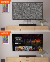 ECHOGEAR TV Cord Hider for Wall Mounted TV - Cable Management Kit Hides TV Wires - Includes 2 Pass Throughs, Locking Brackets, and Hole Saw Drill Attachment (White) ECHOGEAR