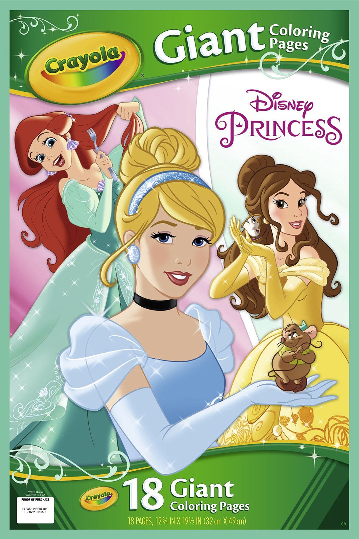 Disney Princess Giant Coloring Pages Crayola