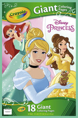 Disney Princess Giant Coloring Pages Crayola