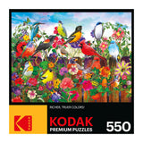 RoseArt - Kodak Premium - Birds and Blooms - 550 Piece Jigsaw Puzzle for Adults RoseArt