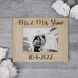 The Paisley Box Personalized Photo Frame/Create Your Own Personalized Picture Frame: Engraved Custom Picture Frame, Customizable Frame (4x6 Inch Horizontal Frame) The Paisley Box