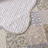 HoneiLife Quilt Set King Size - Lightweight Bedspreads 106x96, Microfiber Quilts 3-Piece, Patchwork Coverlet Rustic Bedding Sets All Season Quilts HoneiLife