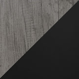 Convenience Concepts Xtra Folding Desk, Charcoal Gray/Black Convenience Concepts