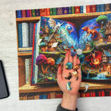 Wooden.City Enchanted Tales 1000 Piece Puzzle, Wooden Puzzles for Adults, Jigsaw Puzzles 1000 Pieces, Made in EU, Size 21.25 X 15.5 in, Magical Jigsaw Puzzle WOODEN.CITY