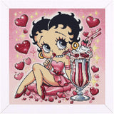 JAKI Diamond Art Painting Kits for Adults,5D DIY Cartoon Diamond Art for Adults,Full Drill Diamond Art Kits for Gift Home Wall Decor(14x14inch) JAKI