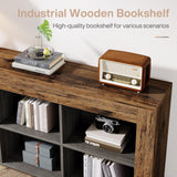 Tribesigns Industrial Rustic 6-Cube Horizontal Bookcase for Home & Office Tribesigns