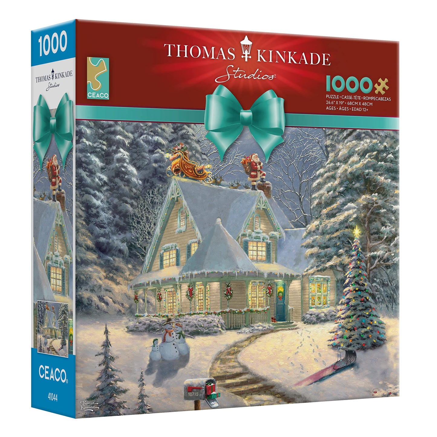 Ceaco - Thomas Kinkade - Holiday - Midnight Delivery - 1000 Piece Jigsaw Puzzle