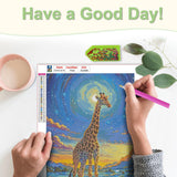 Leixonl Diamond Art Kits for Adults Beginners 6 Pack 5D Diamond Painting Kits for Home Wall Decoration Gifts Round Full Drill 11.8 X 15.7 inch (Animal) Leixonl