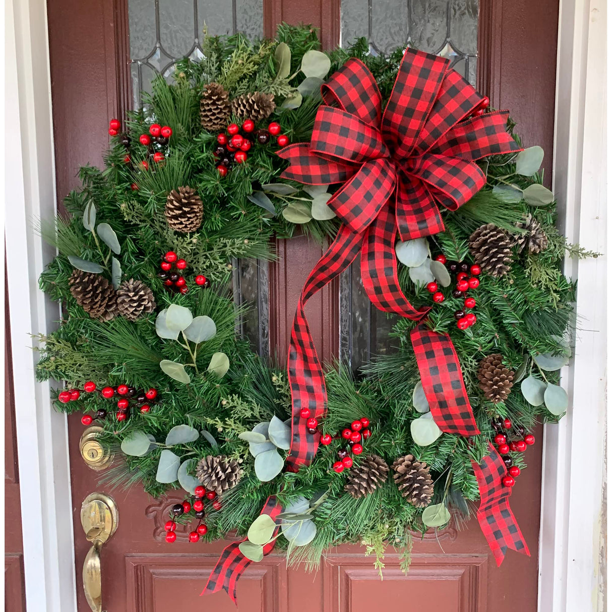 Northlight Canadian Pine Artificial Christmas Wreath - 36" - Unlit Northlight