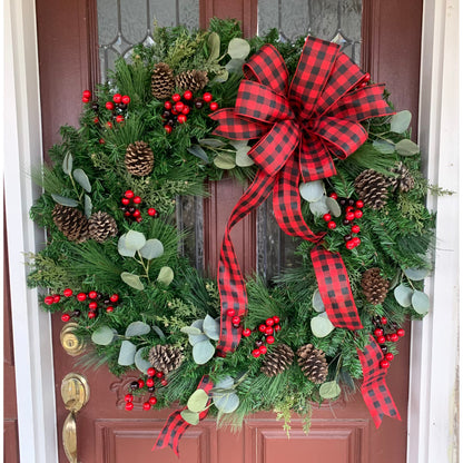 Northlight Canadian Pine Artificial Christmas Wreath - 36" - Unlit