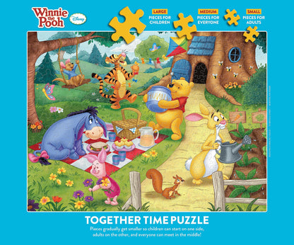 Ceaco - Disney - Together Time - Winnie The Pooh - 400 Piece Jigsaw Puzzle