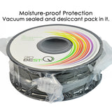 3D BEST-Q Flexible TPU 1.75mm 3D Printer Filament, Dimensional Accuracy +/- 0.03 mm, 1KG Spool, 8 Color to Choose (Black) 3D BEST Q