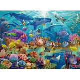 Becko US Puzzles for Adults Jigsaw Puzzles 500 Pieces Puzzles for Kids and Adults - Undersea World Underwater Paradise Ocean Scene Becko US