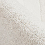 Yaheetech Sherpa Fabric Accent Chair, Modern Cozy Vanity Chair with Gold Metal Legs, Boucle Fabric Armchair with Removable Seat Cushion for Living Room Bedroom Office Guest Room, Ivory Yaheetech