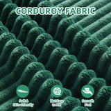 108” Modular Sectional Sofa, Cloud Sectional Couch with Deep Seat, Modern Modular L-Shape Sofa Couch with Chaise,Upholstered Couches for Living Room Bedroom (Green, Left Facing Chaise) Weture