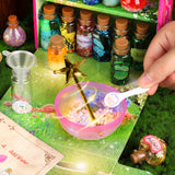 wookidel Fairy Magic Craft Kit for Kids with 20PCS Potion Bottles - Fairy Magical Potions Making Craft Kit - Gift for Christmas, Birthday, Creative Art Craft Kit for Girls Boys 6 7 8 9 10 Year Old wookidel
