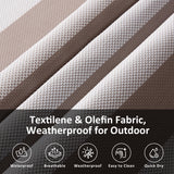 SUNCREAT Hammocks 14 FT Quick Dry Hammock Double Size with Spreader Bar, 2 Person Hammock for Outdoor Patio Yard Poolside, 450 lbs Capacity, Light Gray Stripes SUNCREAT