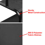 Simple Houseware Garment Rack with Storage Shelves and Coat/Hat Hanging Hooks Simple Houseware