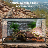 WDEFUN Natural Driftwood for Aquarium Decor, 3-Piece 7''-11'' Large Driftwood for Decorations on Fish Tank, Reptiles Bearded Dragon Accessories or Air Plants WDEFUN