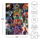 AQUARIUS Marvel Avengers Collage (3000 Piece Jigsaw Puzzle) - Glare Free - Precision Fit - Officially Licensed Marvel Merchandise & Collectibles - 32 x 45 Inches AQUARIUS
