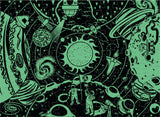Ceaco - Glow in The Dark - Outer Space Adventure - 100 Piece Jigsaw Puzzle Ceaco