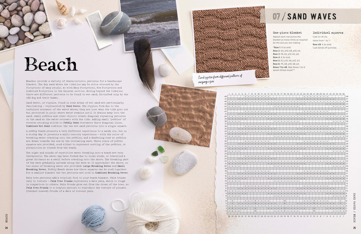 The Art of Landscape Knitting: Beginner Knitting Patterns for Unique Blankets WoodArtSupply