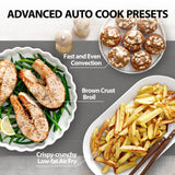 TOSHIBA Air Fryer Combo 8-in-1 Countertop Microwave Oven, with Convection, Broil, Odor Removal Mode, 12.4" Position Memory Turntable, Child-Lock, 1.0 Cu.ft, Black Stainless Steel, ML2-EC10SA(BS) TOSHIBA