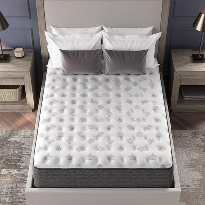 Signature Design by Ashley California King Size Ultra Luxury 14 Inch Hyper Cool Hybrid Mattress with Cooling Gel Memory Foam