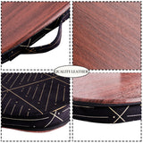 Jasenna Lap Laptop Desk - Portable Lap Desk with Pillow Cushion, Fits up to 15.6 inch Laptop for Home Office Students Use as Computer Laptop Stand, Book Tablet(1-Dark Brown) Jasenna