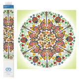 DIAMOND DOTZ Kaleidoscope Garden Floral Diamond Painting Kits for Adults - Diamond Art Kits a Relaxing Creative Craft Kit with Dotz Gems 24.4"x24.4" DIAMOND DOTZ