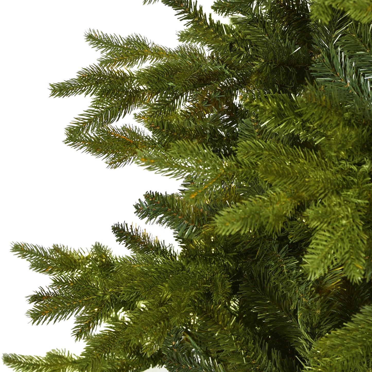 Nearly Natural 10ft. Belgium Fir Natural-Look Artificial Christmas Tree with 3514 Bendable Branches