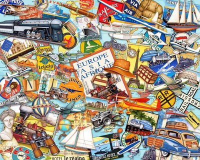 Springbok's 2000 Piece Jigsaw Puzzle Wanderlust - Made in USA