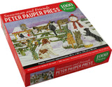 PETER PAUPER PRESS Snowman and Friends 1000 Piece Jigsaw Puzzle PETER PAUPER PRESS
