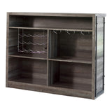Coaster Home Furnishings Joe 5-Shelf Bar Unit Aged Oak Coaster Home Furnishings