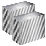 Frienda 24 Pcs Garage Door Insulation Panels Kits Double Bubble Reflective Aluminum Foil Radiant Barrier Thermal Insulation Sheet for Garages Greenhouses Attics Walls Windows (24 x 48 Inch) Frienda