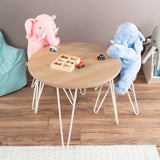 Hey! Play! Wooden Car PlaySet-6-Piece Mini Toy Vehicle Set with Cars, Police and Fire Trucks, Train-Pretend Play Fun for Preschool Boys and Girls Hey! Play!