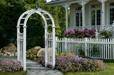 Vienna 49"W x 91"H Vinyl Arbor Vita