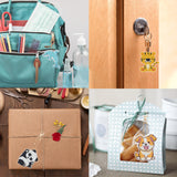 15 PCS Diamond Painting Keychains Animal Diamond Art Ornaments Double Side Diamonds Key Rings DIY 5D Art Pedants for Beginners Birthday Crafting Home Party Decor Augisteen