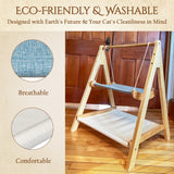 Handy Hound Cat Hammock Bed – The Premium Choice in Cat Beds for Indoor Cats Washable for Ultimate Comfort. 26" L x 21" W x 32" H Handy Hound