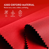 ZOBER Christmas Wreath Storage Container - 24 Inch, Waterproof Wreath Box - Dual Zippers, Durable Handles, & Card Slot - Holiday and Seasonal Wreath Storage Boxes - 2 Pk ZOBER