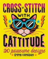 Cross Stitch with Cattitude: 20 pawsome designs WoodArtSupply