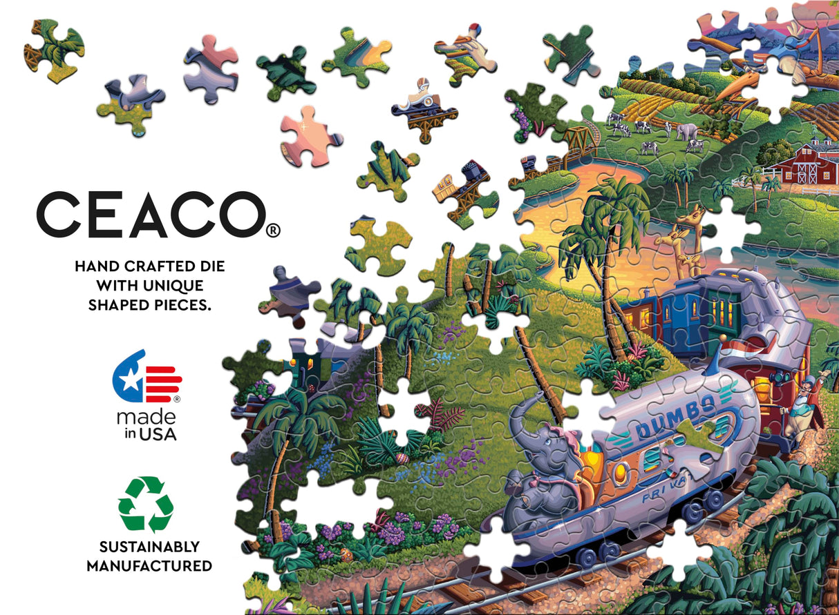 Ceaco - Disney - Dowdle - Dumbo The Flying Elephant - 1500 Piece Jigsaw Puzzle Ceaco