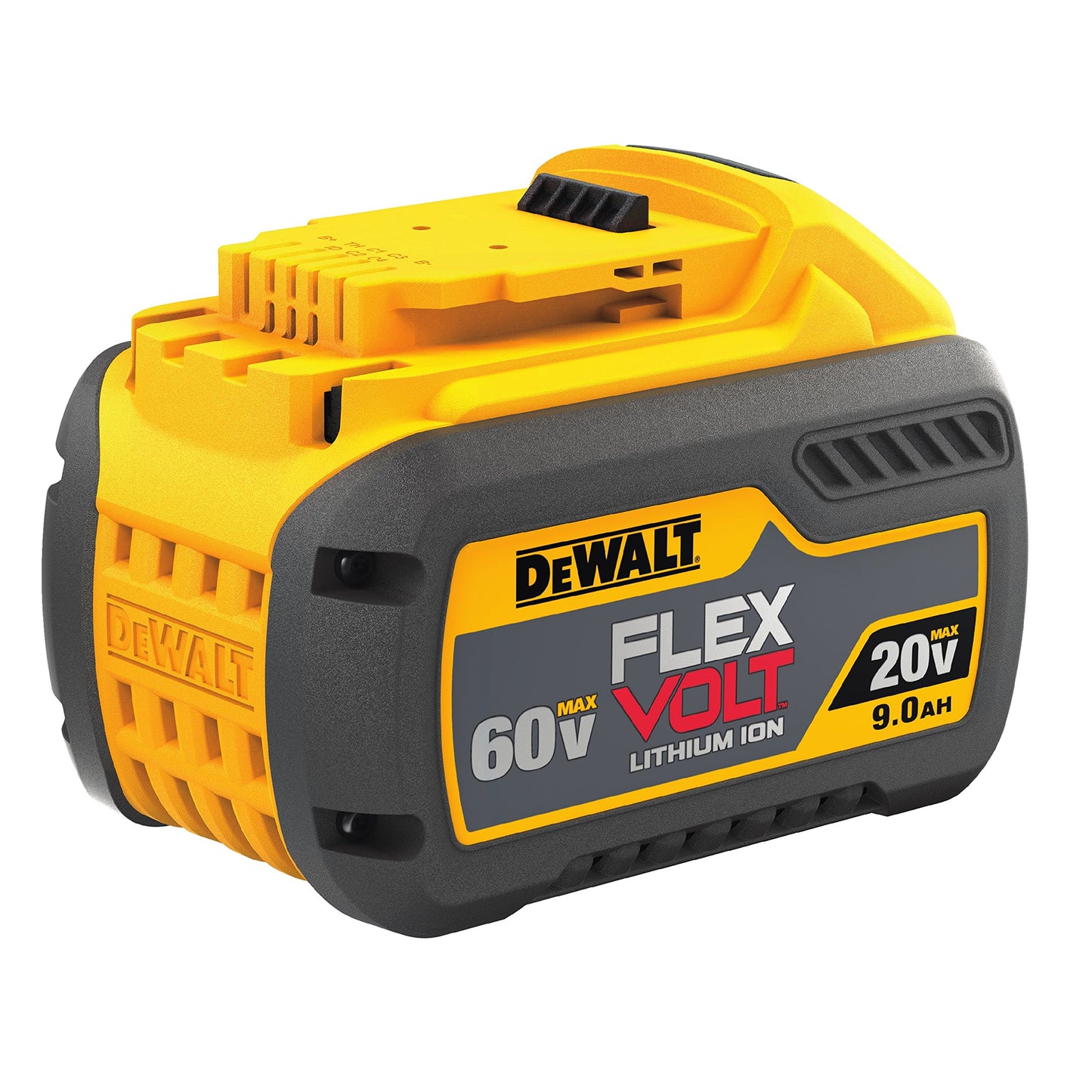 DEWALT DCB609Y 20V/60V Max* Flexvolt Lithium 9.0Ah Battery, - WoodArtSupply