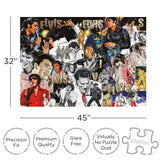 Aquarius Elvis Puzzle (3000 Piece Jigsaw Puzzle) - Officially Licensed Elvis Presley Merchandise & Collectibles - Glare Free - Precision Fit - 32 x 45 Inches AQUARIUS