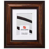 Craig Frames Potomac, 11 x 14 Inch American Walnut Brown Picture Frame Matted to Display an 8 x 10 Inch Photo Craig Frames