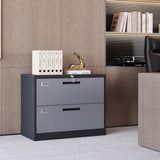 Yizosh 2 Drawer File Cabinet with Lock, Filing Cabinet for Home Office, Metal Locking Office File Storage Cabinet with Drawers, Lateral Filing Cabinet Organizer for Letter/Legal/F4/A4 Yizosh