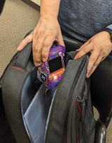 MY ARCADE Data East Hits Pico Player - Game for Kids and Adults, 3.75" Fully Playable Portable Tiny Arcade Machine with 108 Retro Games, 2" Screen Color Display, Battery Powered, Purple, Small My Arcade